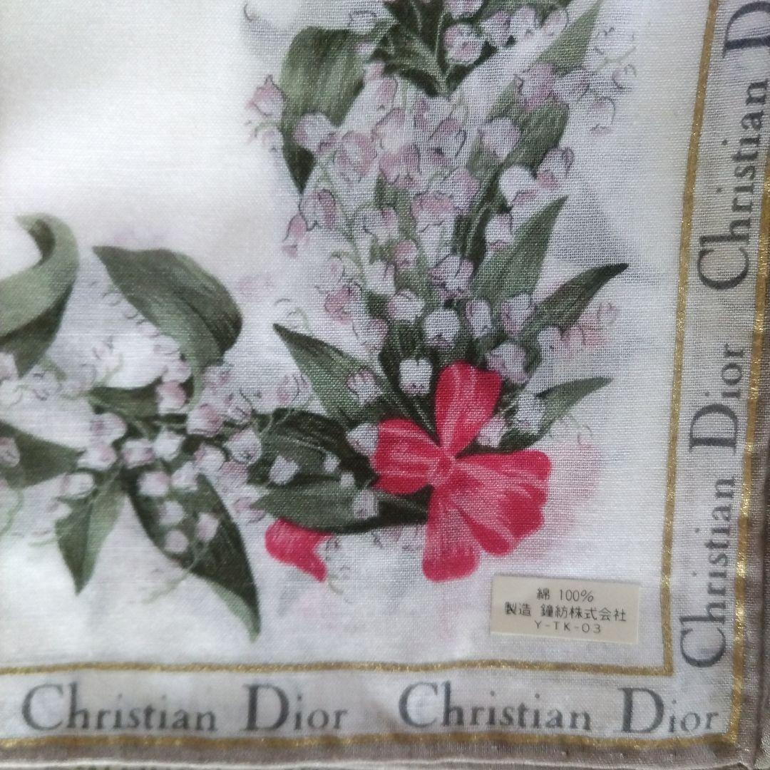 Christian Dior シルクスカーフ ハンカチ 2枚セット