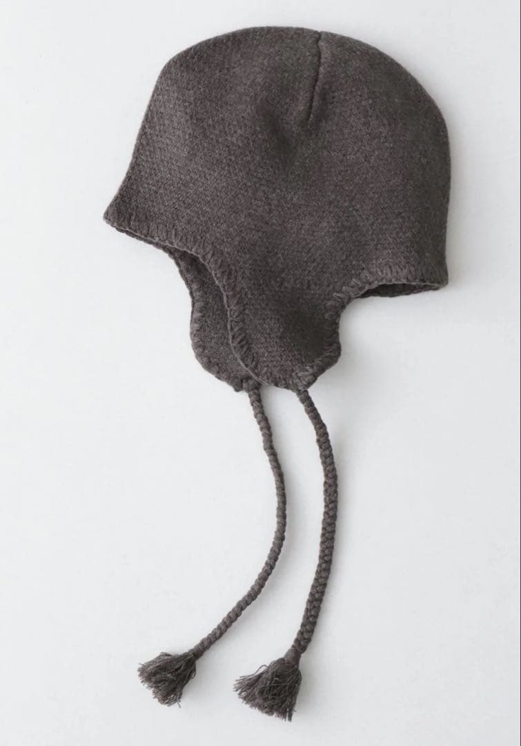 【Sillage】BABY CASHMERE CAP BROWN