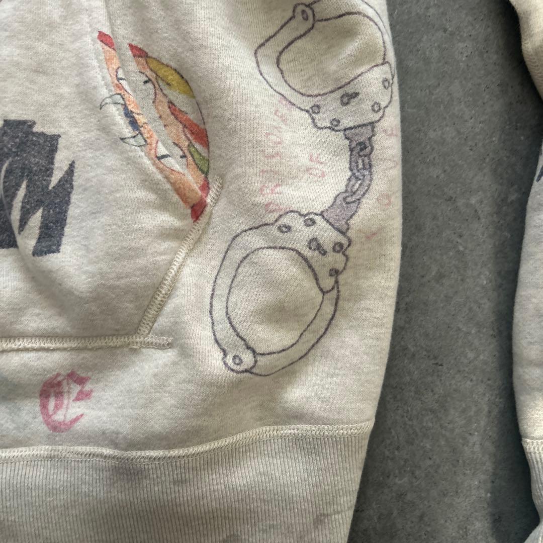 saint michael パーカー21SS Hoodie Graffiti