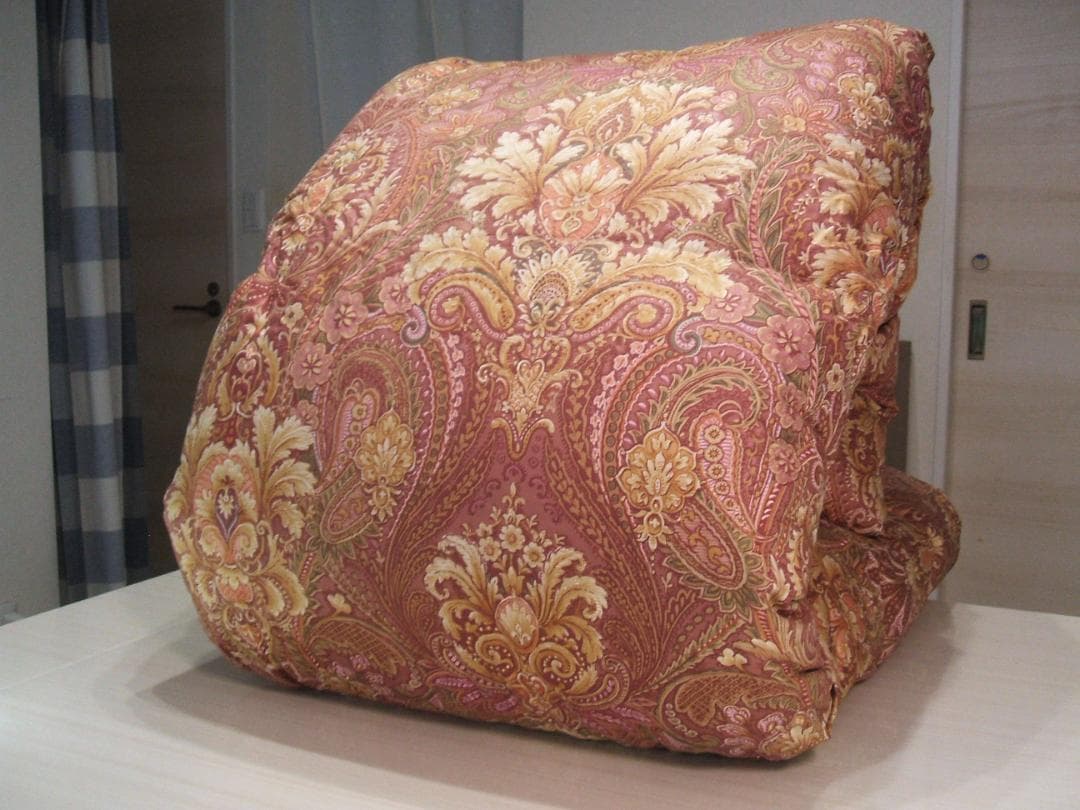 残り僅か新品＊四つ星＊フランス増量１，３キロ＊綿１００％羽毛布団（シングル・Ｐ）