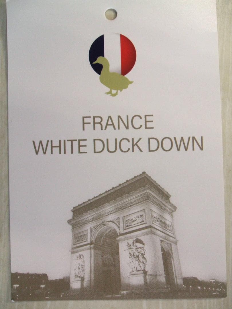 残り僅か新品＊四つ星＊フランス増量１，３キロ＊綿１００％羽毛布団（シングル・Ｐ）