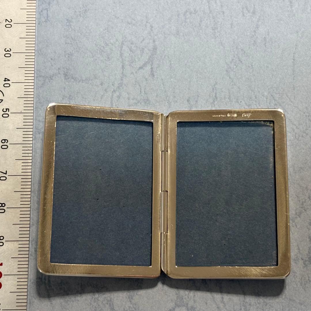 週末特価GUCCI シルバー925 フォトフレーム 二つ折り