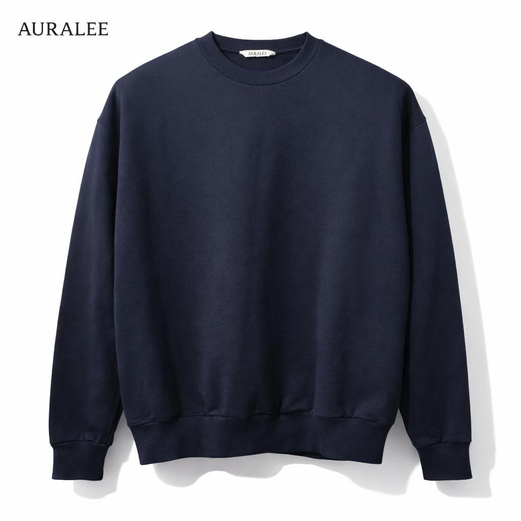 【極美品】AURALEE ハイゲージスウェット 4 濃紺 即完売モデル