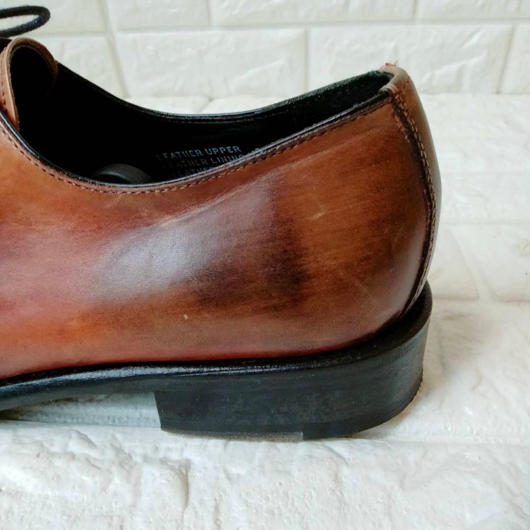 ロッソ フェオレンティーノ　レザードレスシューズ　27.5cm相当　イタリア製