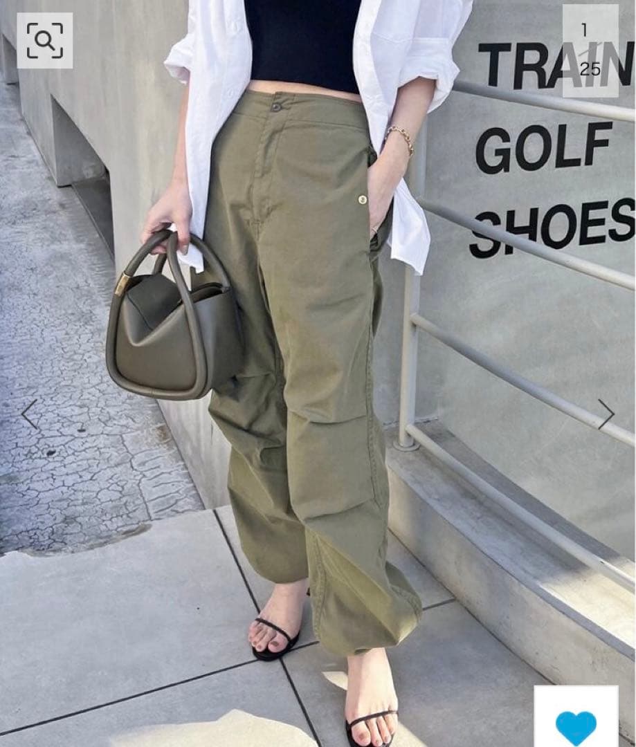 Deuxieme Classe military カーゴパンツ　36