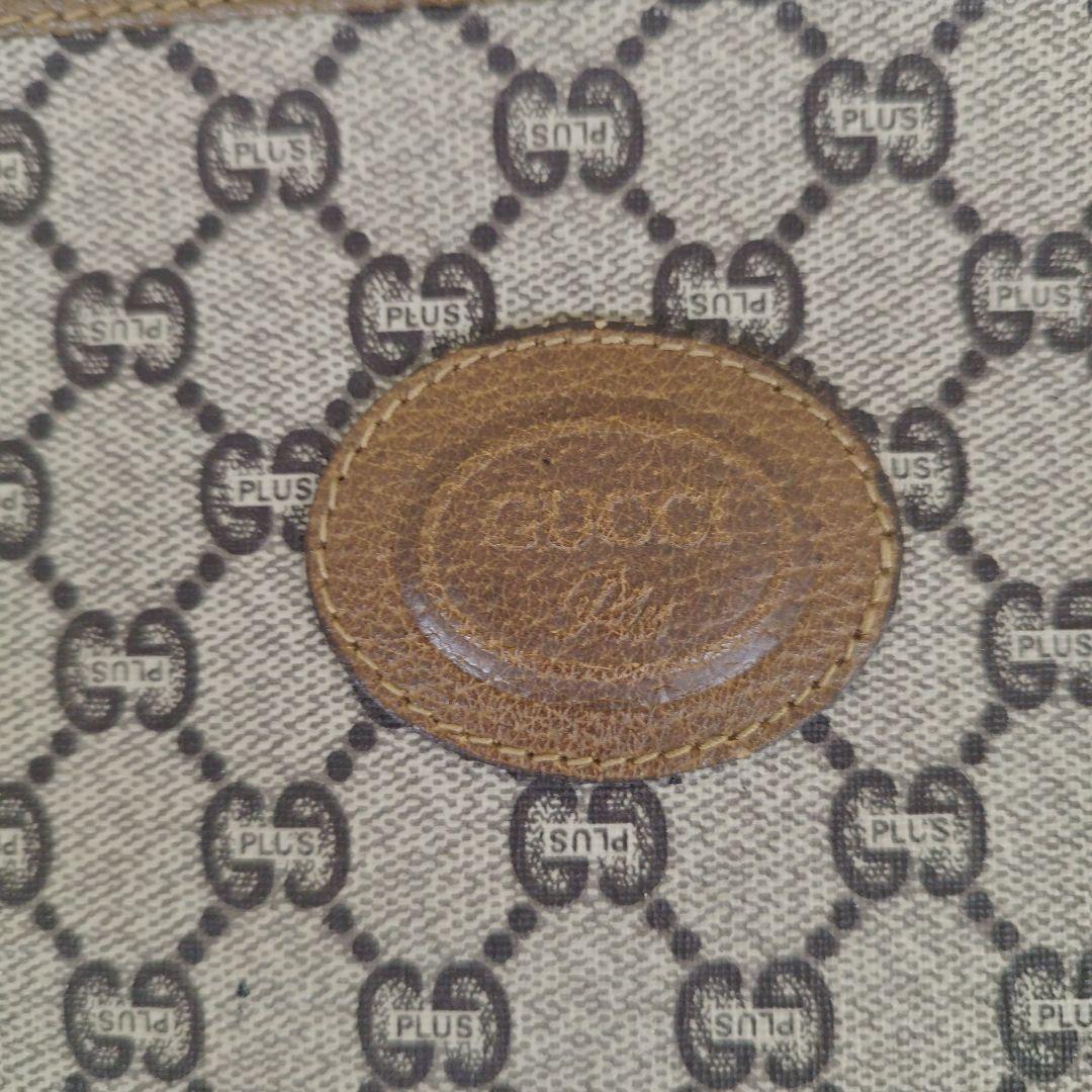 【美品】グッチ クラッチバッグ グッチプラス GG柄 セカンドバッグ オールド
