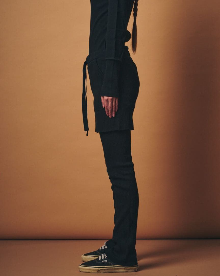 パンツ M.U JAPONESS RIB LAYERED PANTS