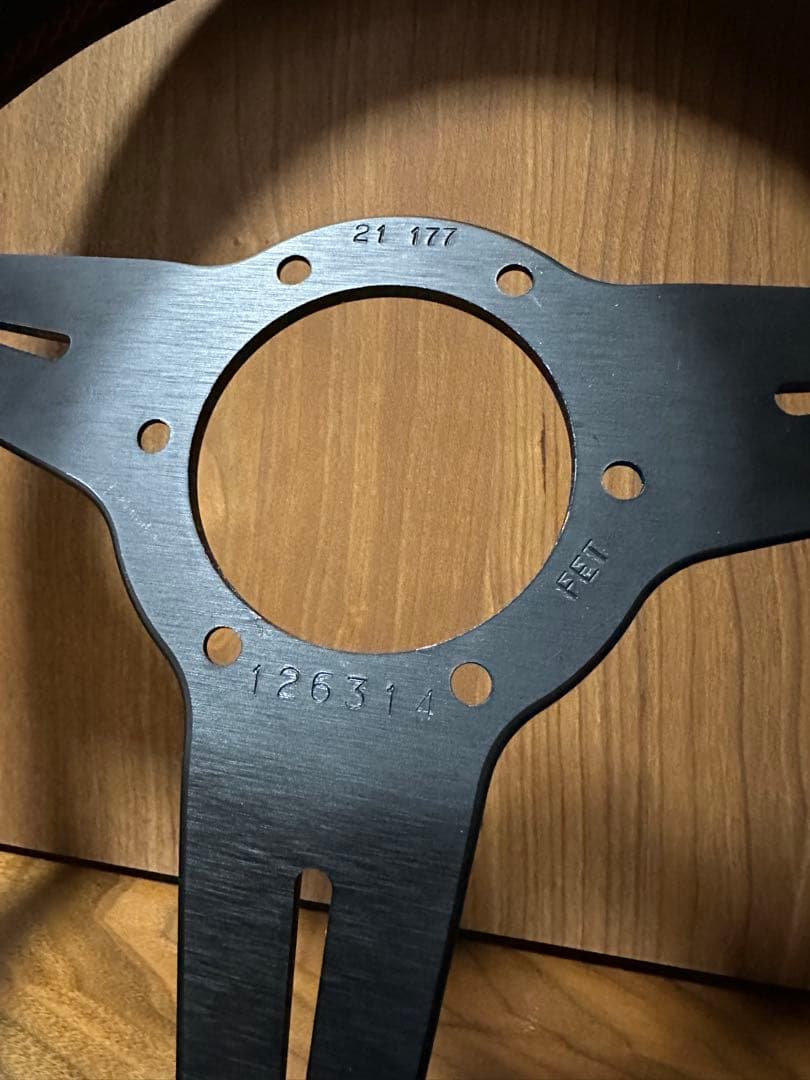 NARDI SPORTS TYPE A パンチングレザー レッドステッチ