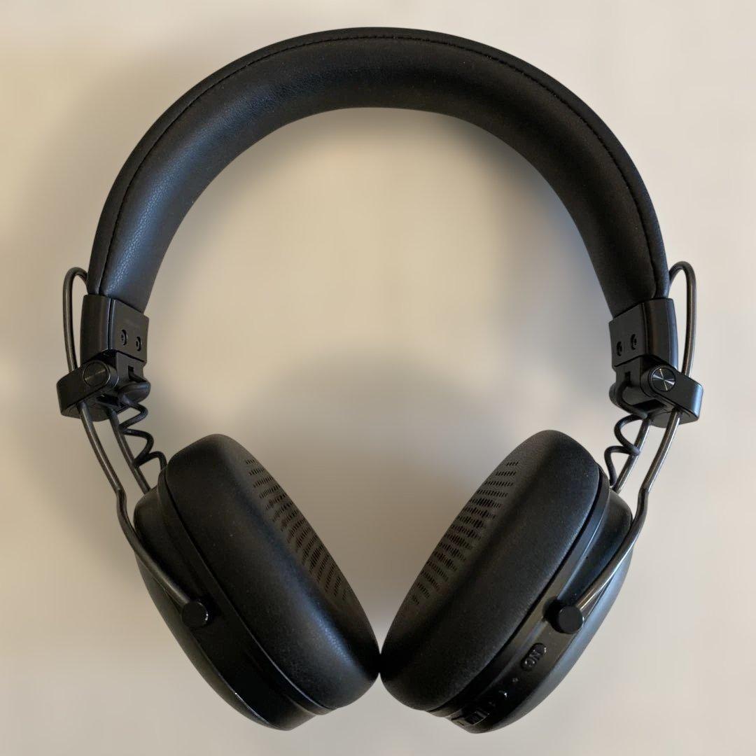 AVIOT WA-Q1 ノイズキャンセリング ワイヤレスヘッドホン折りたたみ 黒