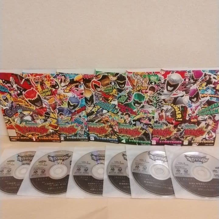 獣電戦隊 キョウリュウジャー DVD 全巻セット (一部難あり)