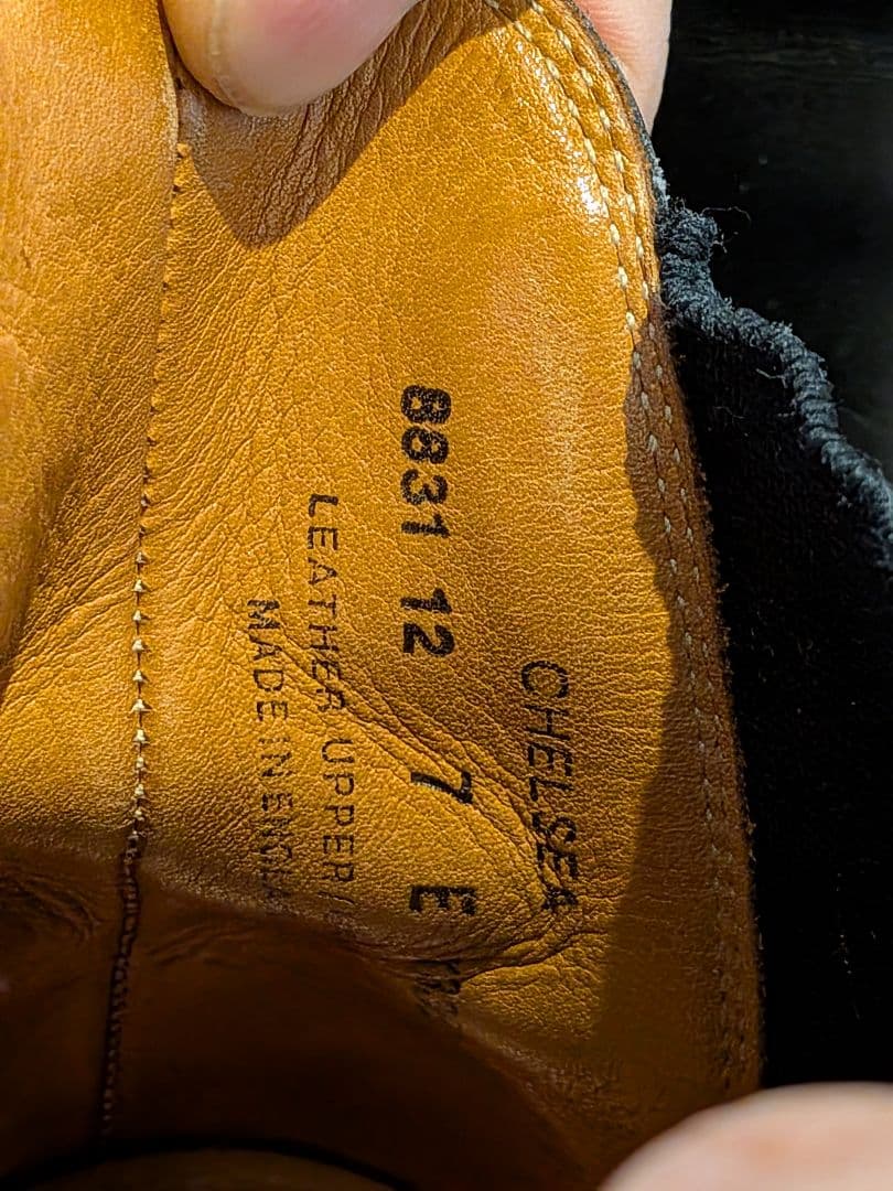 CROCKETT&JONES CHELSEA サイドゴアブーツ 7E