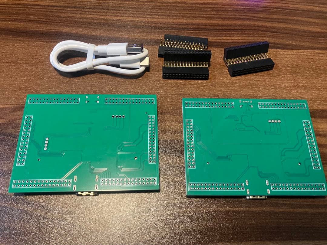 FPGAカード Lattice Artix 7 ２点セット ベースボード付き