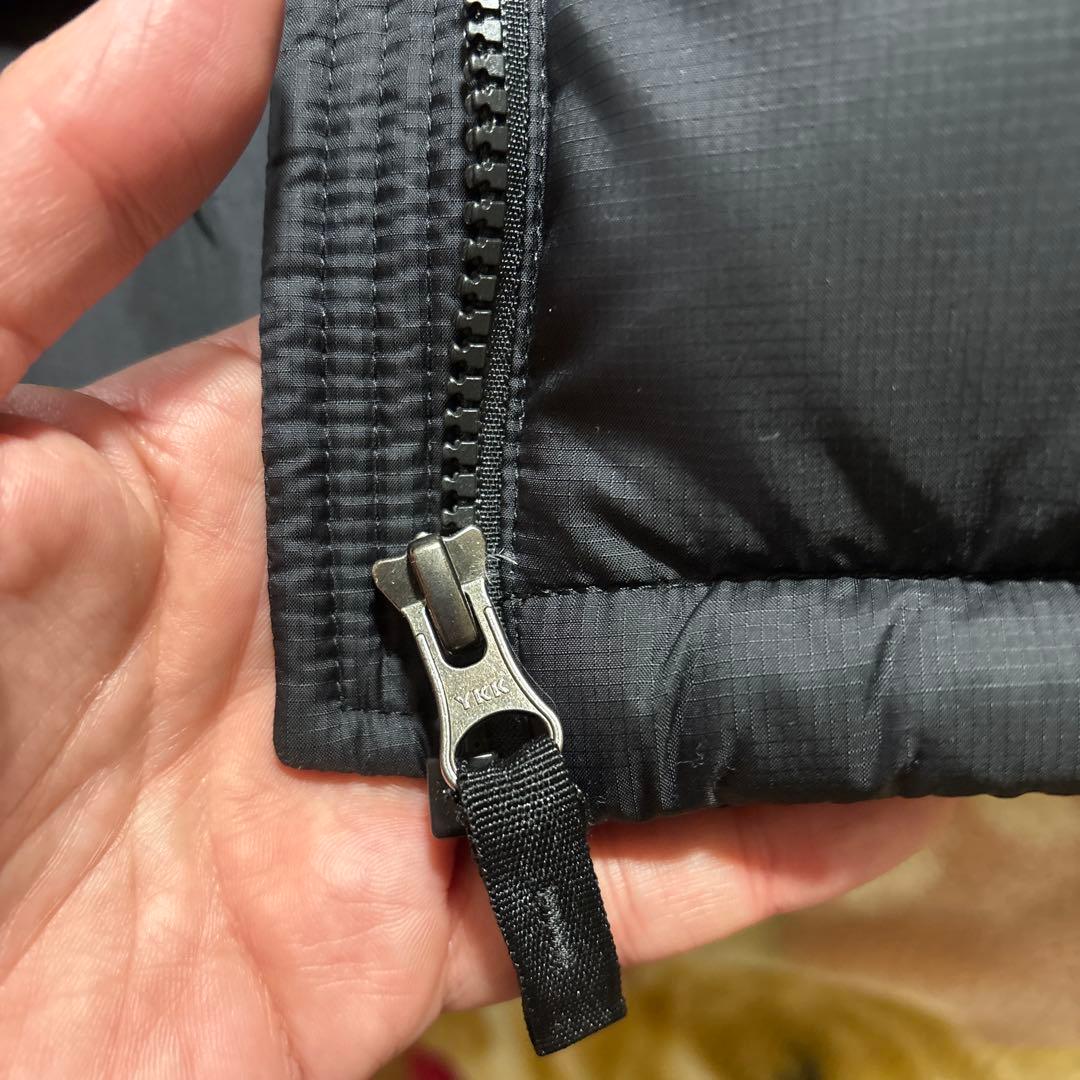 THE NORTH FACE ブラック ヌプシダウンベスト M