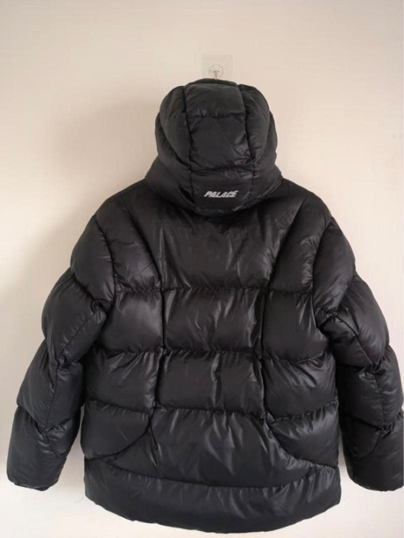 PALACE BALACLAVA PUFFAダウンジャケット ブラック防寒S Ⅴ