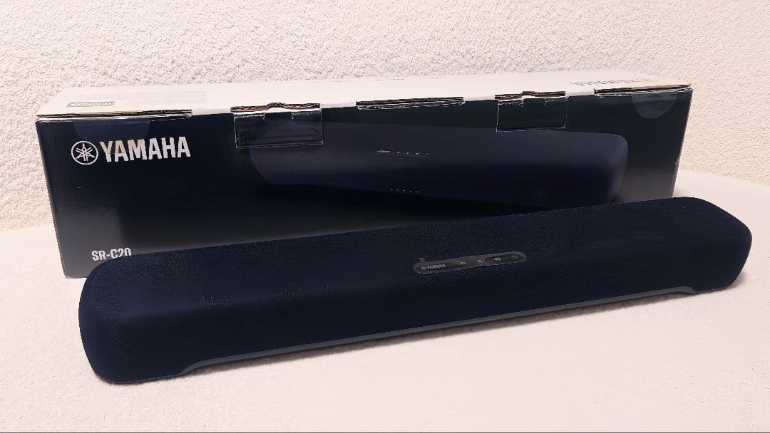 【美品】Yamaha SR-C20A(B) ブラック サウンドバー 完品