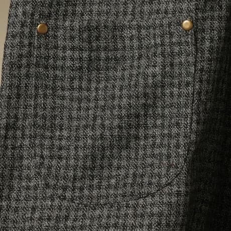 極美品 SHIPS Lanefortyfive ノーカラージャケット ウール