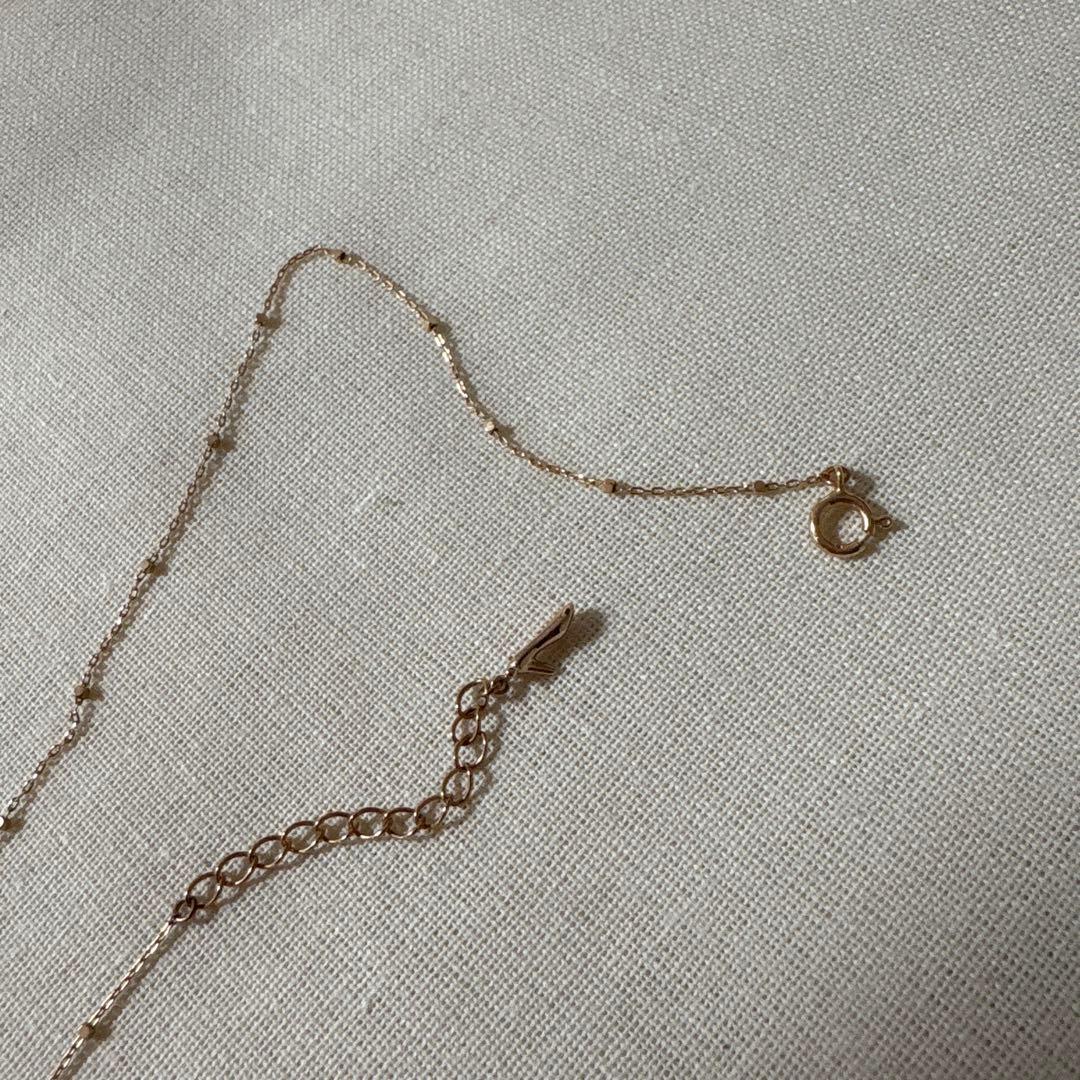 美品k10月と星モチーフ ネックレス