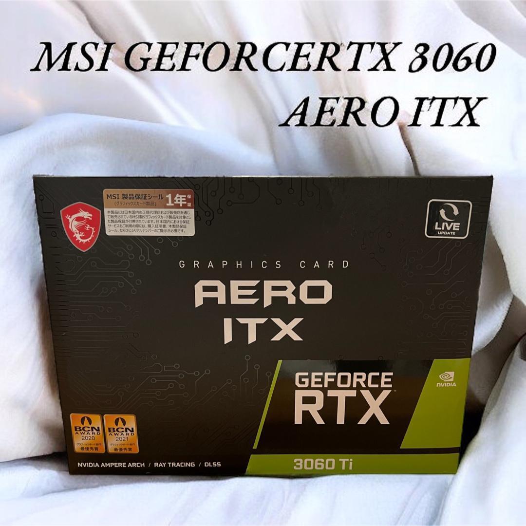 グラフィックボード・グラボ・ビデオカード msi GEFORCE RTX3060 AERO ITX
