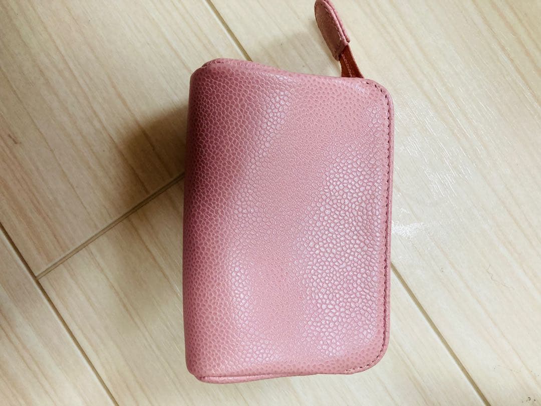 CHANEL シャネル　正規品　ポーチ　キャビアスキン　ピンク