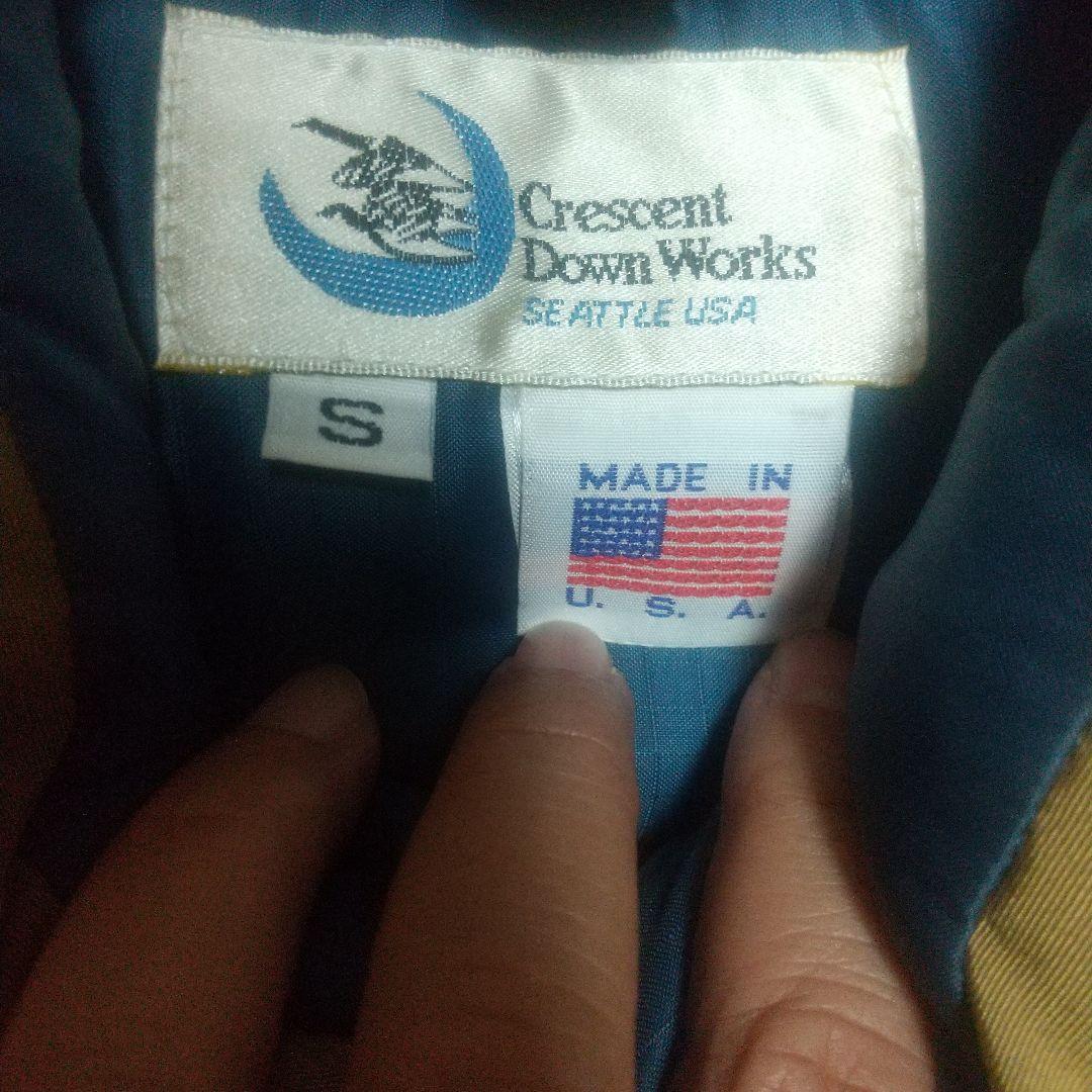 ⭐️USA製⭐️Crescent Down Works 希少なグースダウンベスト