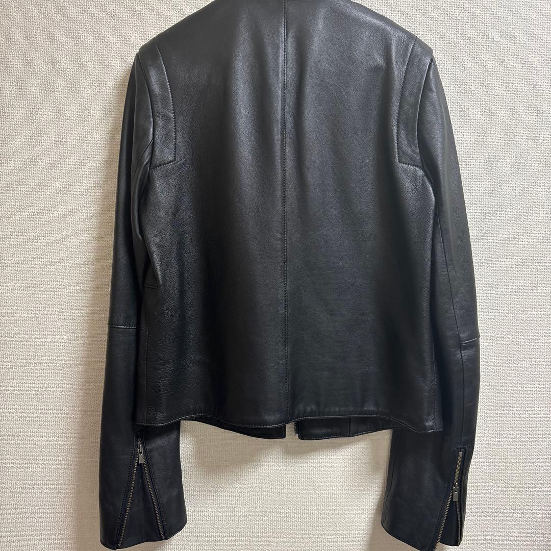 ジジ　セオリーリュクス　ライダース　レザージャケット　黒　ブラック　38号
