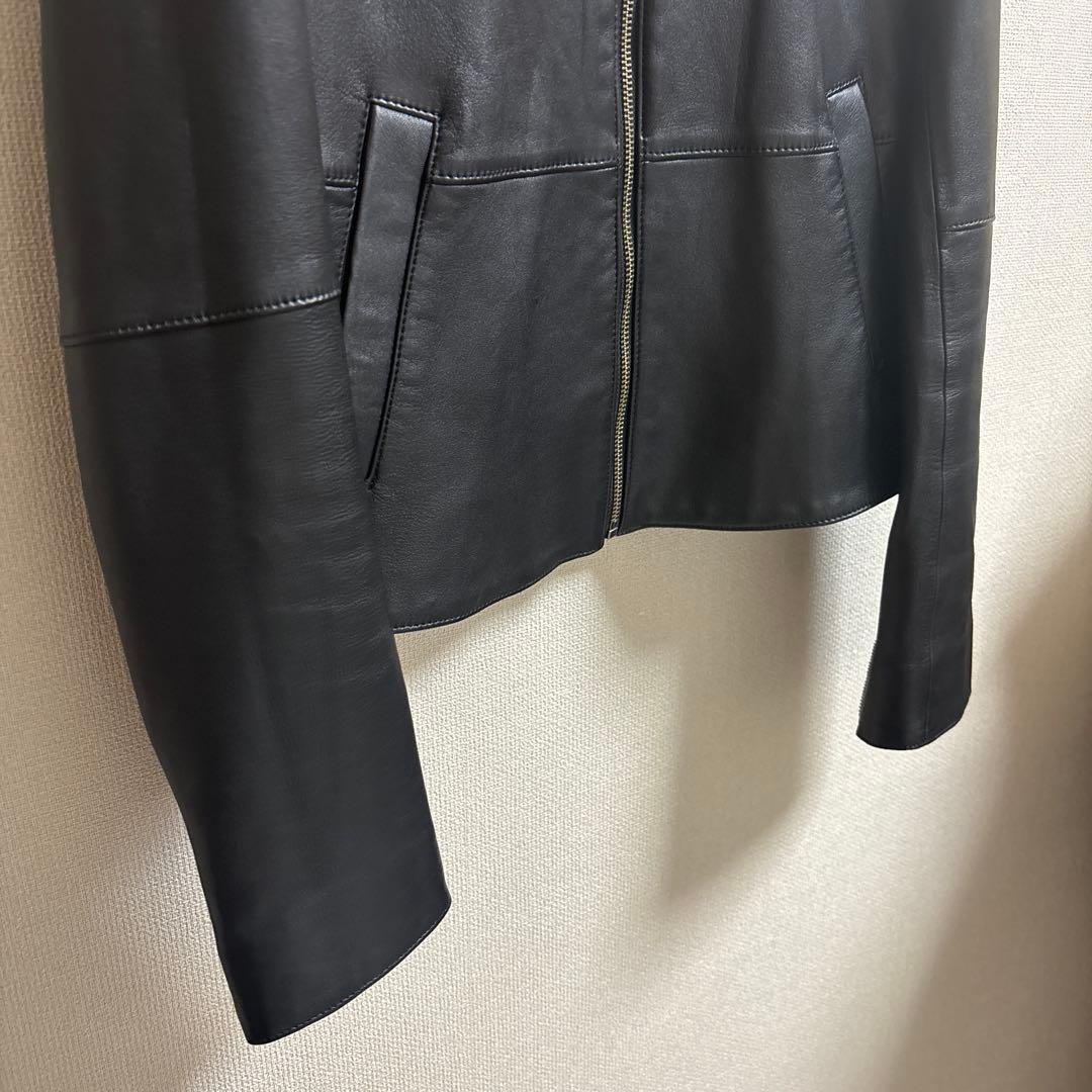 ジジ　セオリーリュクス　ライダース　レザージャケット　黒　ブラック　38号