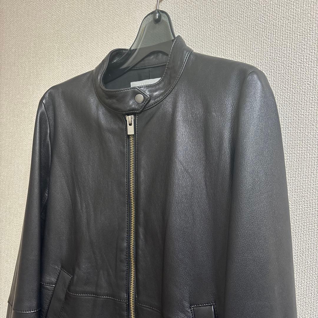 ジジ　セオリーリュクス　ライダース　レザージャケット　黒　ブラック　38号
