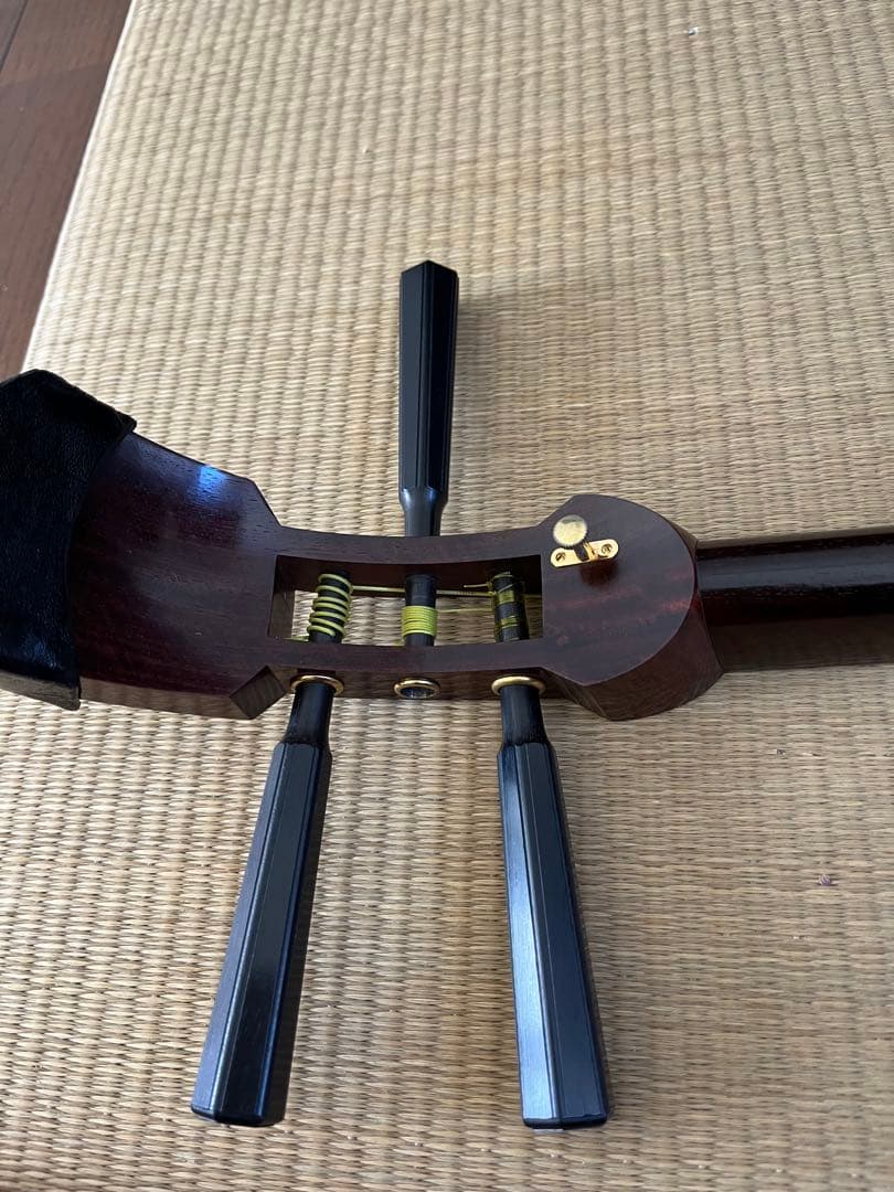 三味線　紅木 金細 東さわり 破れ無し