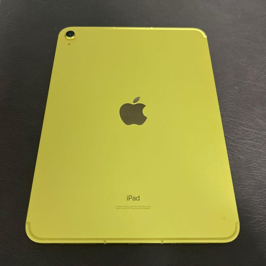 ipad 第10世代 64GB イエロー 本体のみ