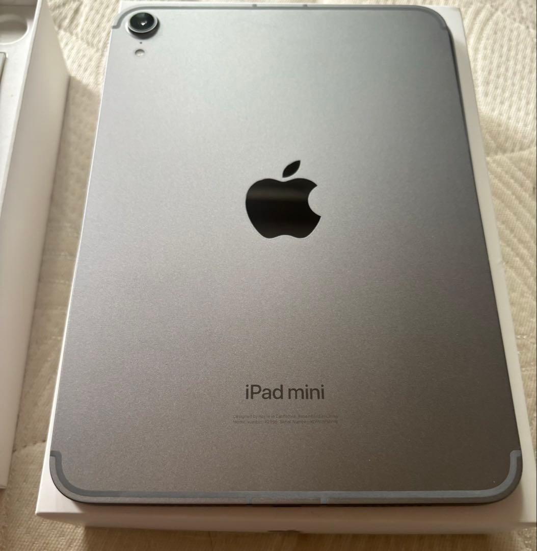 iPad mini 第７世代128GB Cellular+WiFiスペースグレー