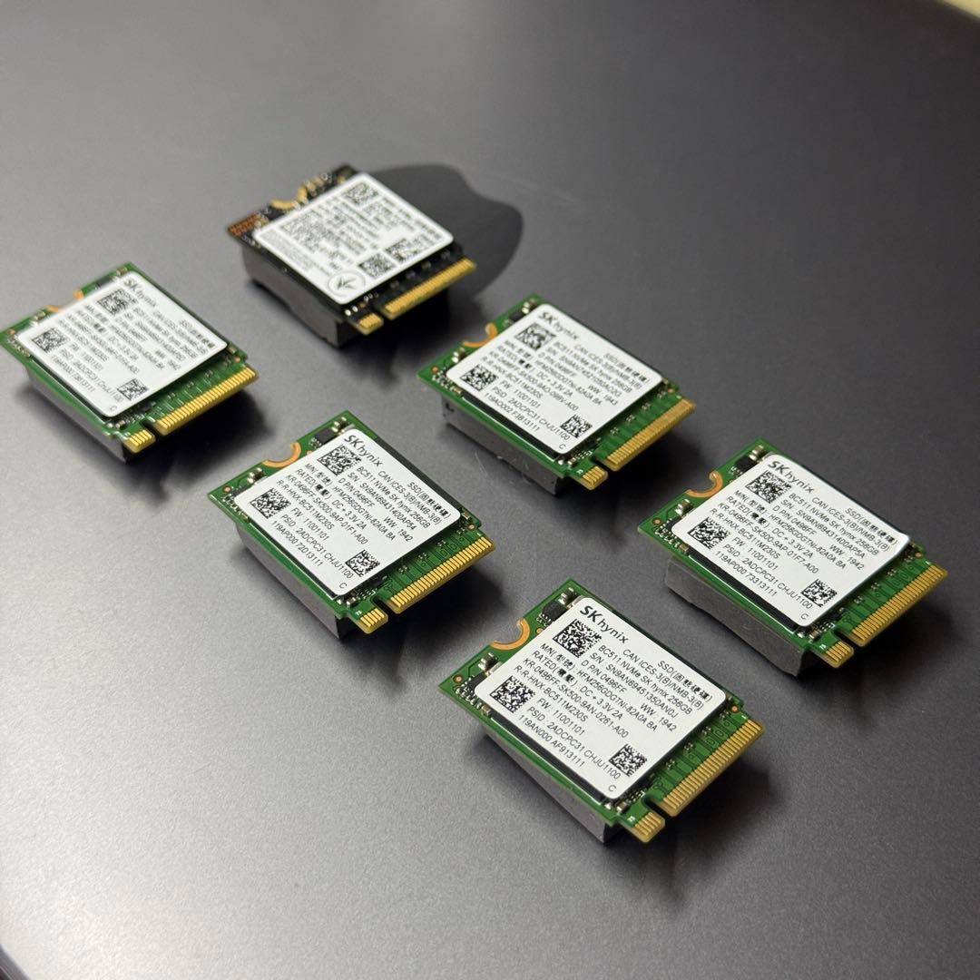 M.2SSD 256G 6個セット