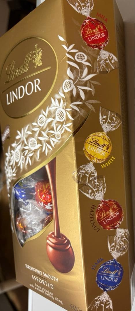 リンツ リンドール ゴールドアソート (600g 約48個 )x 5袋