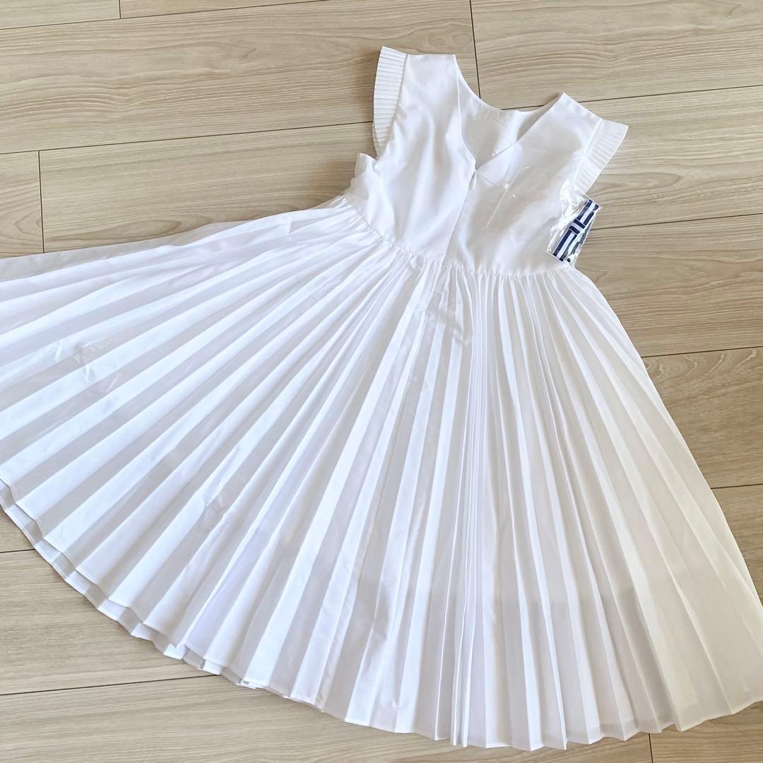 【＊tama＊】新品　ジャカディ　ワンピース　白　110