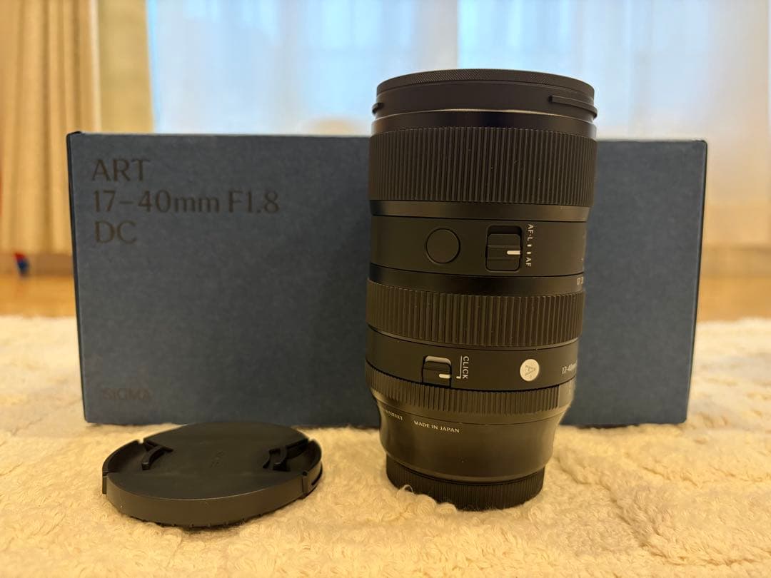 (ほぼ新品) SIGMA ART 17-40mm F1.8 DC Xマウント