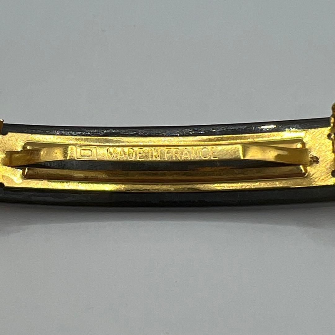 【極美品】シャネル バレッタ 髪飾り 髪留め ブランドロゴ ヘアアクセサリー