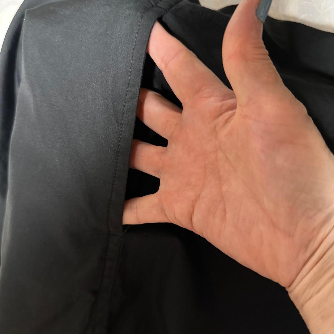 ヨージヤマモト変形サルエルパンツ、ニットのに点