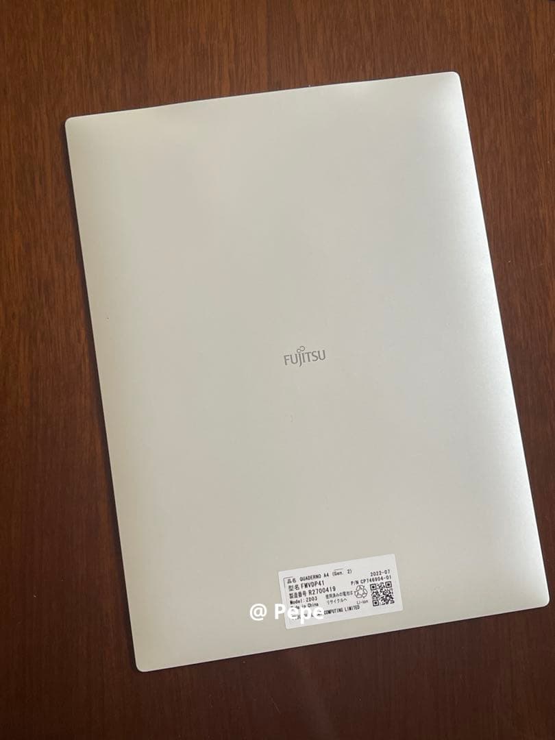 【早い者勝ち】【本体美品】QUADERNO A4 (Gen.2)カバー付き