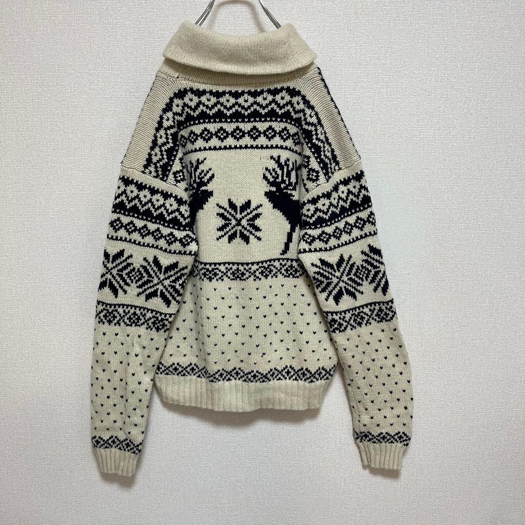 ポロ ラルフローレン ニット ノルディック ショールカラー アンゴラ,カシミヤ混