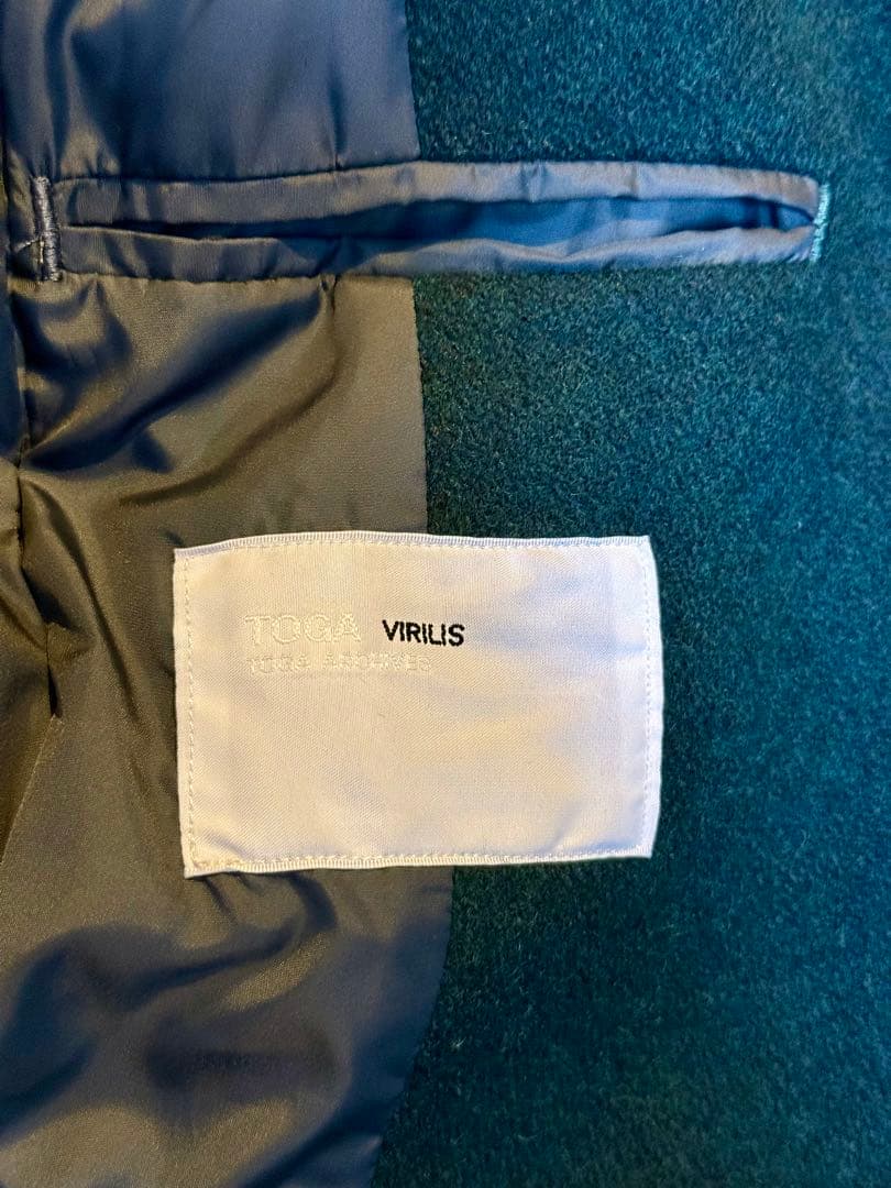 DADA❗️TOGA VIRILIS メンズ ドッキングコート