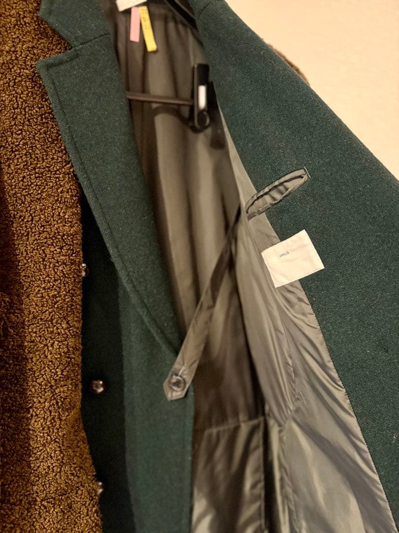 DADA❗️TOGA VIRILIS メンズ ドッキングコート