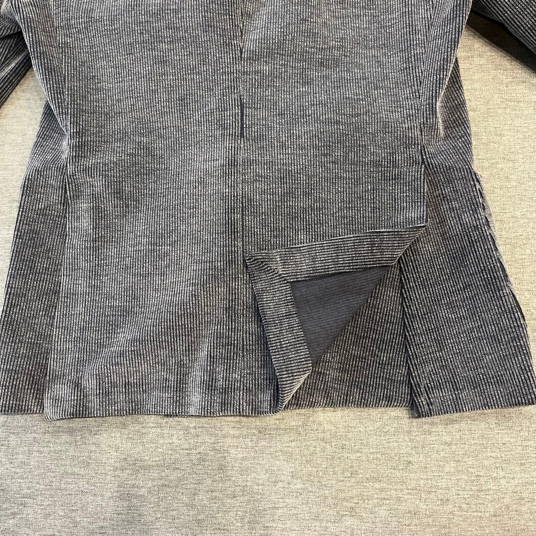 FUGATO グレー コーデュロイ ダブルブレストジャケット