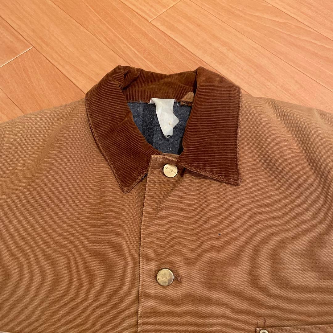 Carhartt チョアコート ダックジャケット カバーオール 裏地ブランケット