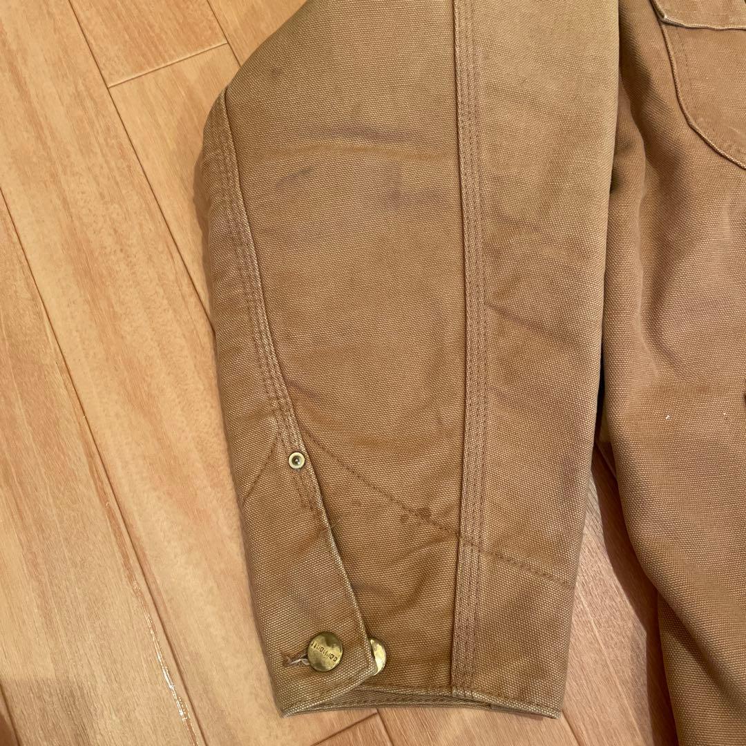 Carhartt チョアコート ダックジャケット カバーオール 裏地ブランケット