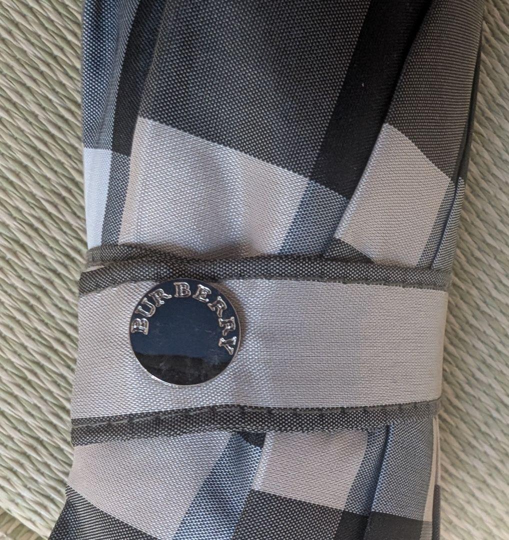 と*ん様 旧ロゴBurberry ノバチェック柄 折りたたみ傘★新品未使用