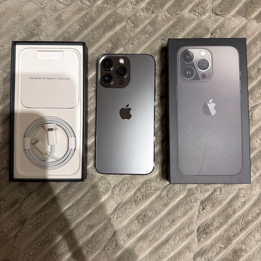 美品！値下げ！iPhone 13pro 128ギガ　グラファイト