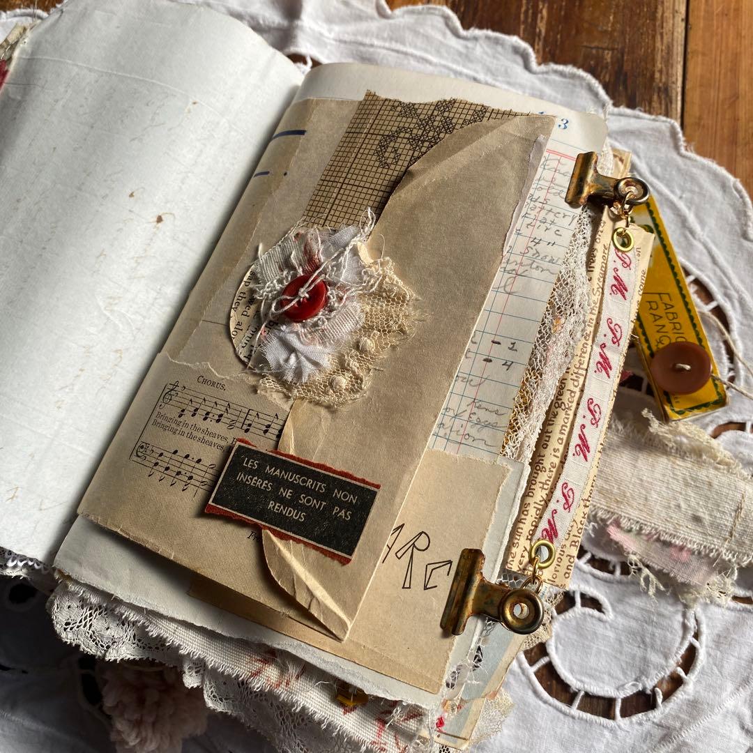 junkjournal♡ジャンクジャーナル mercerie 雑記帳