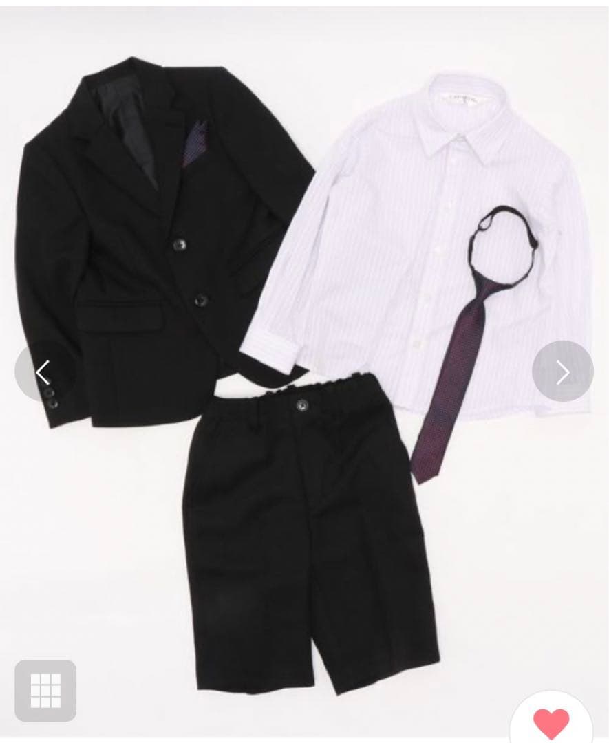 CHOPIN 男の子　スーツ　130 新品　ヘリンボーンスーツ　七五三　入学式