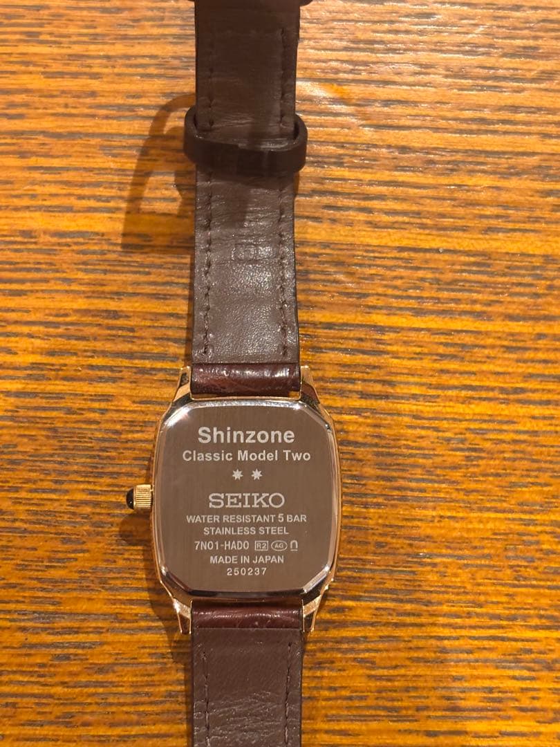 Shinzone SEIKOコラボーレーションウォッチ EDITION 2