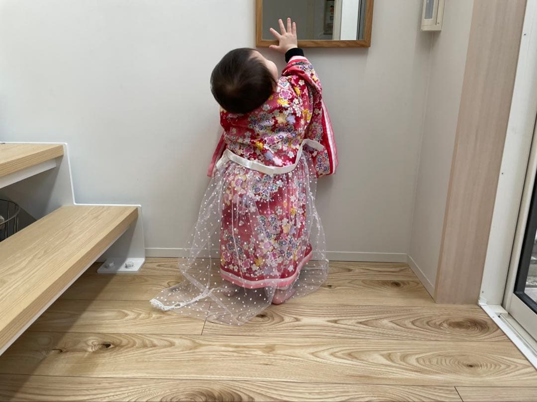 十二単風　ベビー　ハンドメイド　*ひな祭り　*お食い初め　*初節句