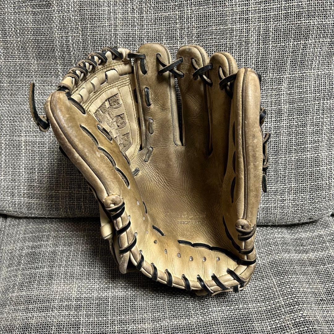 ZETT 軟式用グローブ ベージュ 源田モデル 内野用